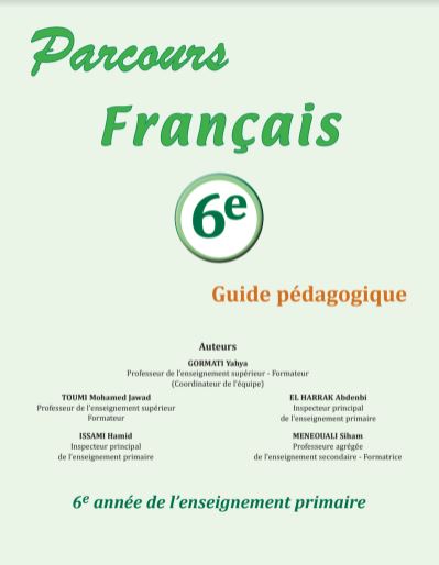 GUIDE DU PROFESSEUR - PARCOURS - 6ème ANNEE 2021